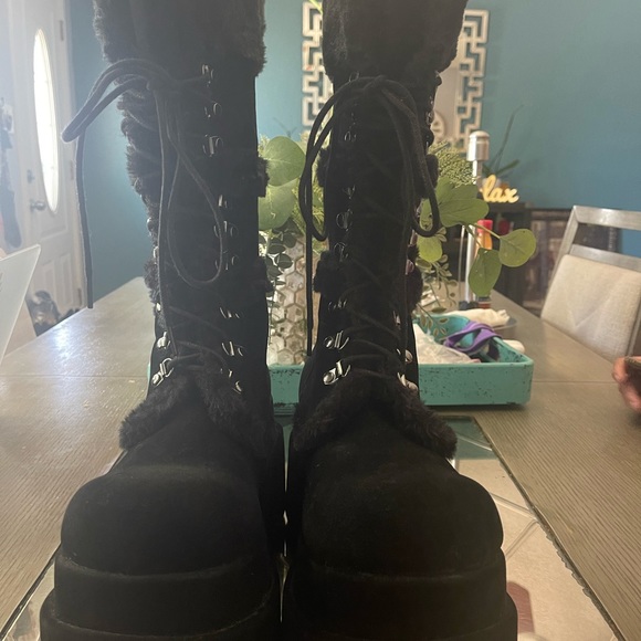 Demonia Shoes - platform demonia bear-2020
